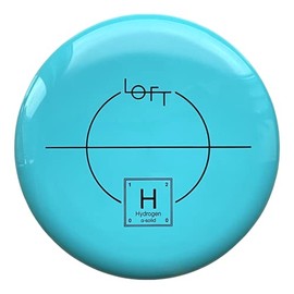 LOFT Discs Hydrogen Disc Golf Putter | World's Straightest Putter | Increase Disc Golf Putting Accuracy | Great Beginner Disc Golf Disc | Straightest Disc Ever (Colors Will Vary) (Alpha Plastic)