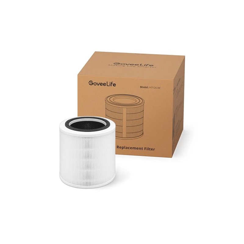 GoveeLife Air Purifier Replacement Accessory for H7127, H13 HEPA