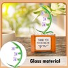 Glass Lily of the Valley Flowers Potted,Thank You for Helping