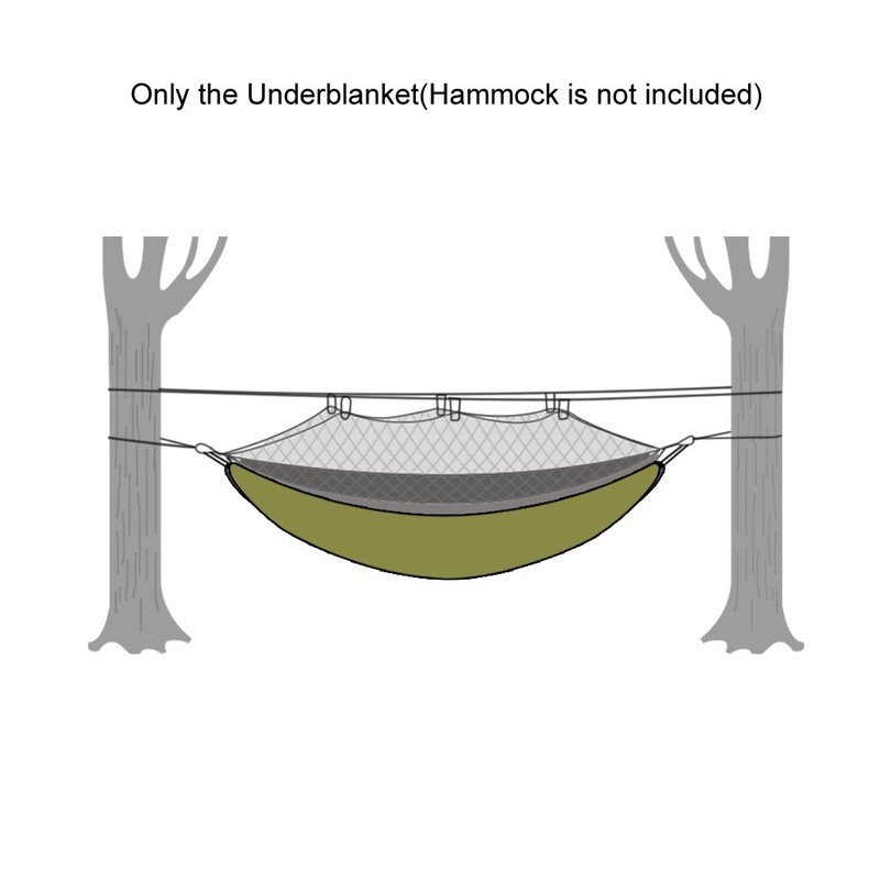 OneTigris Night Protector Ultralight Hammock Underquilt, Full Length Camping Quilt