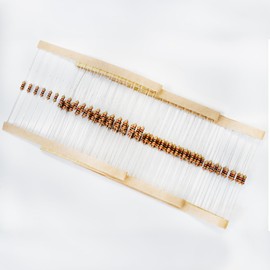 Innfeeltech 100 Pcs 1/4W 5% Tolerance 3K Ohm Carbon Film Resistance for DIY Project and Experiments