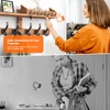 Evermagin 29" Coat Rack Wall Mount with Shelf, 4 in