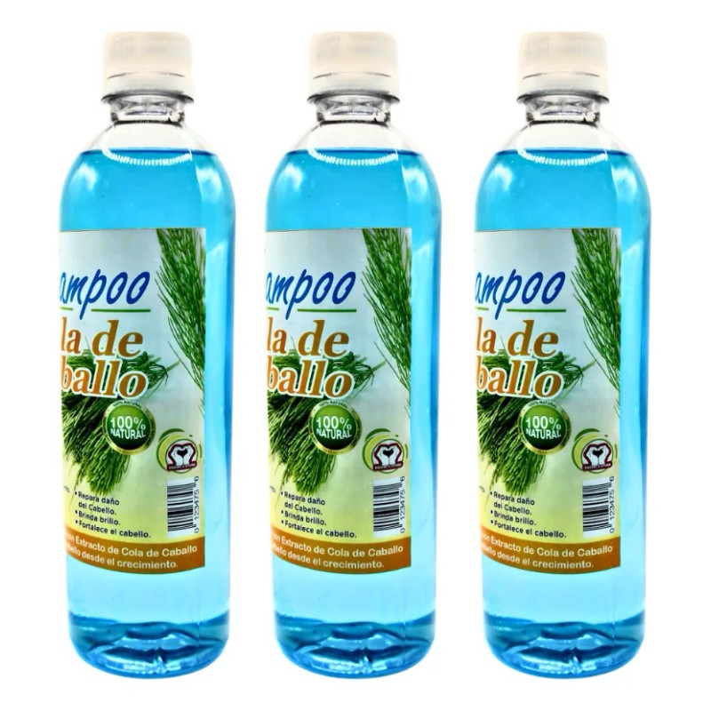 Shampoos Cola Caballo 500ml Fortalecedor Natural