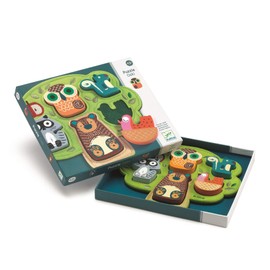 Djeco Oski Wooden and Felt Puzzle