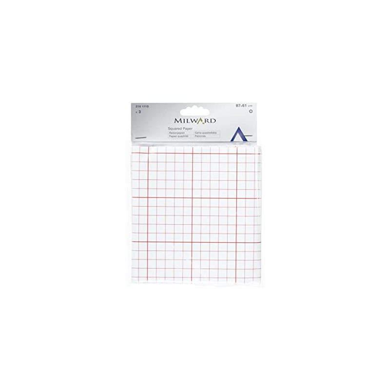 Milward Dressmakers Tracing Paper, Assorted, 87 x 61cm