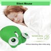 Wireless Mouse Bluetooth Cute Animal Green Frog Shaped Mouse with