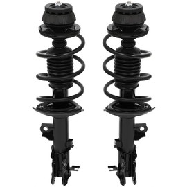 Front Complete Struts Assembly Shock Absorbers w/Coil Spring Fits 2012-2017 for Hyundai Accent Replace 172707 172706 (Set of 2)