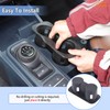 Aunginsy Center Console Cup Holder Protector Compatible with Ford Maverick