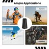 Esshogo Pack of 6 Rubber Buffer Trekking Poles, Pole Tip,