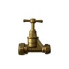 Premium 20mm MDPE X 15mm Copper Stopcock - BS1010 &