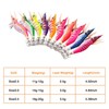 Orootl Squid Jig Hooks Fish Bait Set - 10 Pieces