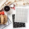 6 Pack Kitchen Scandi Lemon Swedish Dishcloths Towel 100% Eco