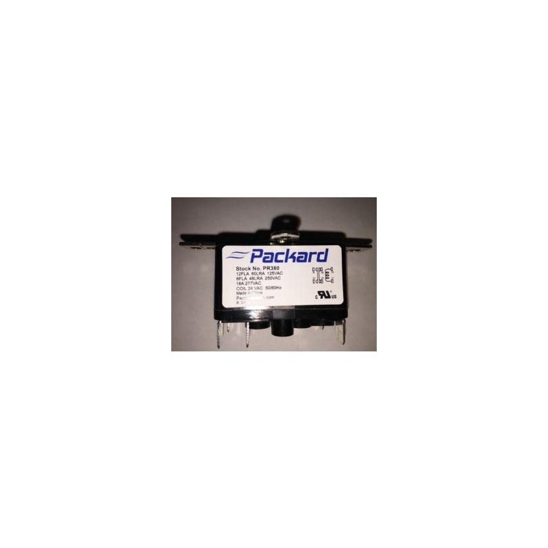 Packard PR380 Fan Relay 24 VAC Coil Voltage SPST NO