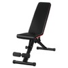 Adjustable Weight Bench, Foldable Exercise Workout Bench Full Body Strength