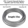 CHRORINE 24 Pcs Garden Wire Rope Kit 304 Stainless Steel