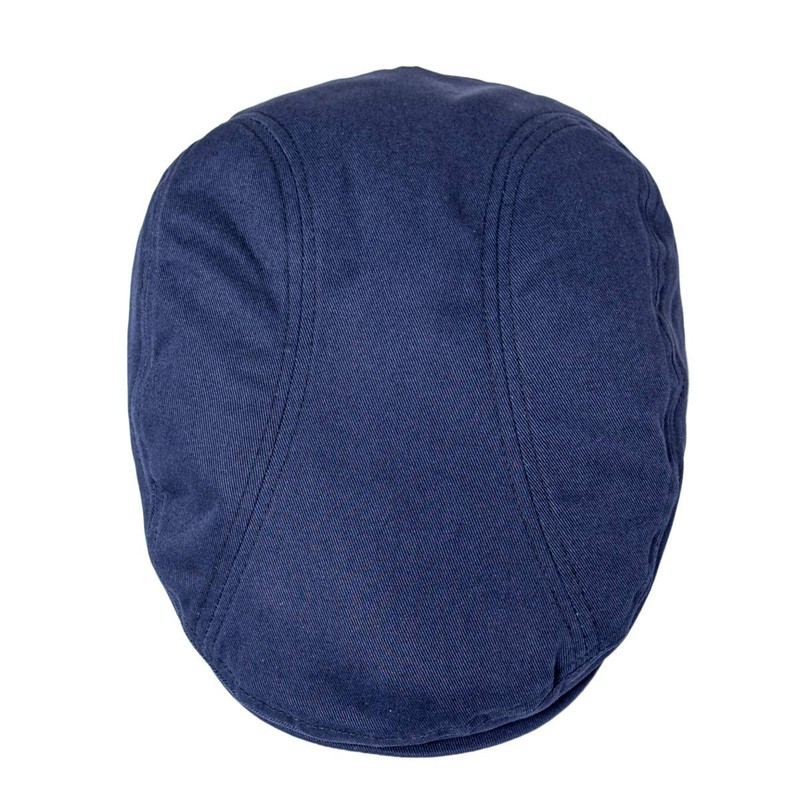 BOTVELA - Gorra para hombre de sarga de algodón, Marino,