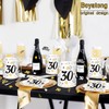 Pack of 20 Napkins 30th Birthday + 12 Pieces Lantern