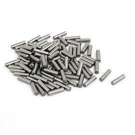 sourcingmap® 2.5mm x 10mm Stainless Steel Cylinder Dowel Pins Fasten Elements 100 Pcs