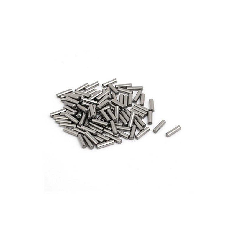 sourcingmap® 2.5mm x 10mm Stainless Steel Cylinder Dowel Pins Fasten