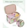 Travel Makeup Organizer, Compact Lightweight Accessory for Travel and Daily