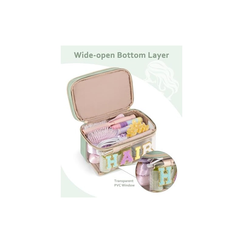 Travel Makeup Organizer, Compact Lightweight Accessory for Travel and Daily