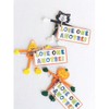 Cute Religious Halloween Vibrant Multicolor Characters Bendables - 4"x3" (Pack