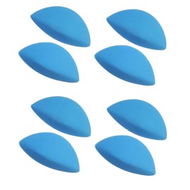 8-Pack Scaphoid Pads Blue Arch Support Pads, Adhesive Backing, Flat Foot, Shoe Insert (Large)