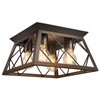 FadimiKoo Flush Mount Ceiling Light Fixtures for Kitchen Hallway, 4-Light