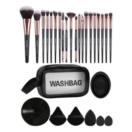 20 Brochas Maquillaje Profesional Esponjas Neceseres Cuencos Color Estilo 1