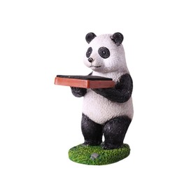 RURUOGUK Watch Stand Resin Animal Watch Display Holder Wrist Watch Storage Jewelry Bracelet Display Stand Home Office Ornament (Panda)