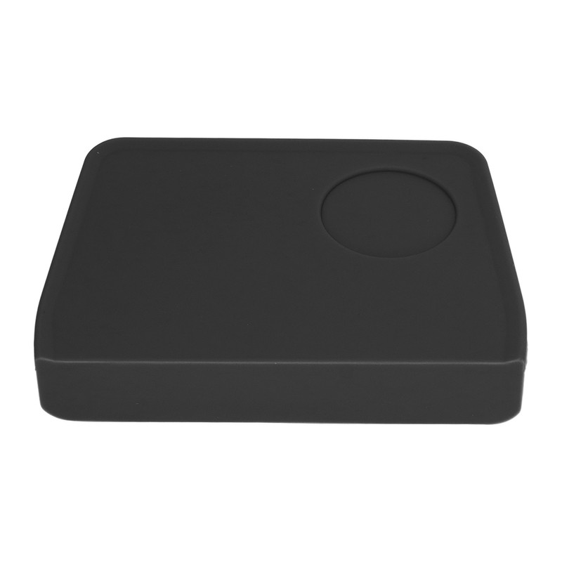 Coffee Tamper Mat with Tamper Slot Silicone Tamping Mat Coffee