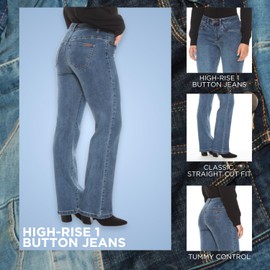Bootcut Jeans for Women: Elevate Your Cowgirl Outfits with High Rise Comfort. Discover The in Our Relaxed Collection