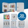 Barska 20 Position Key Cabinet – Wall Mount Steel Key