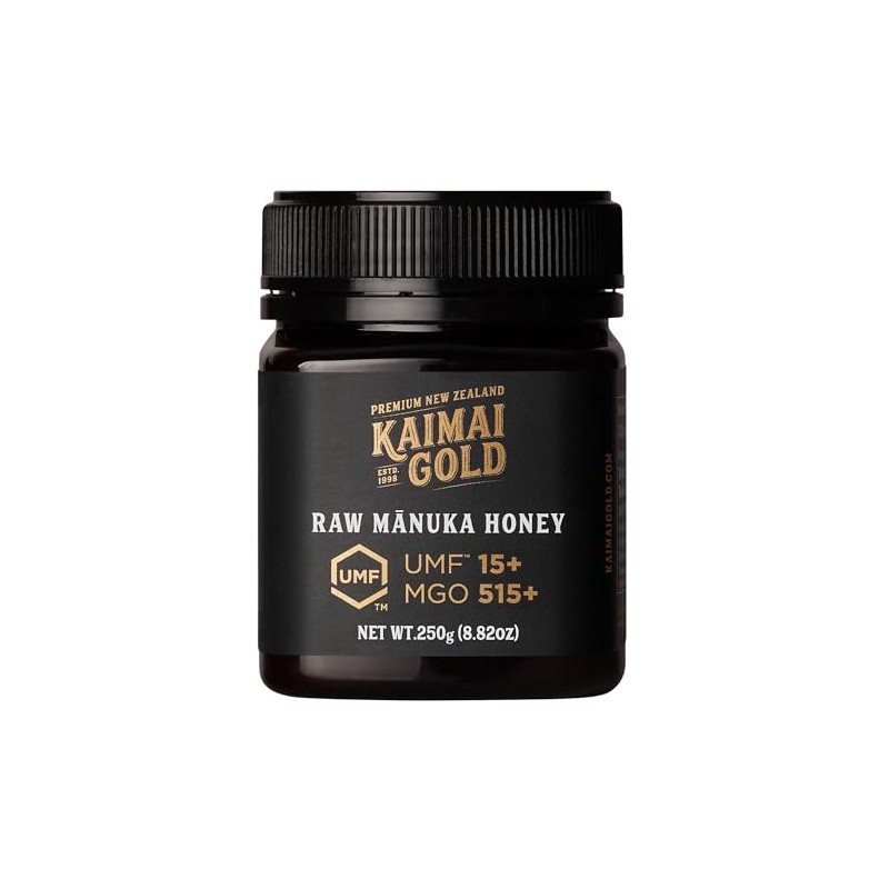 Kaimai Gold Raw Manuka Honey, MGO 515+, New Zealand Honey,