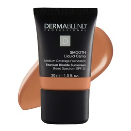 Dermablend Smooth Liquid Camo Medium to High Coverage Foundation Makeup with SPF 25,55w Copper, 1 fl. oz.