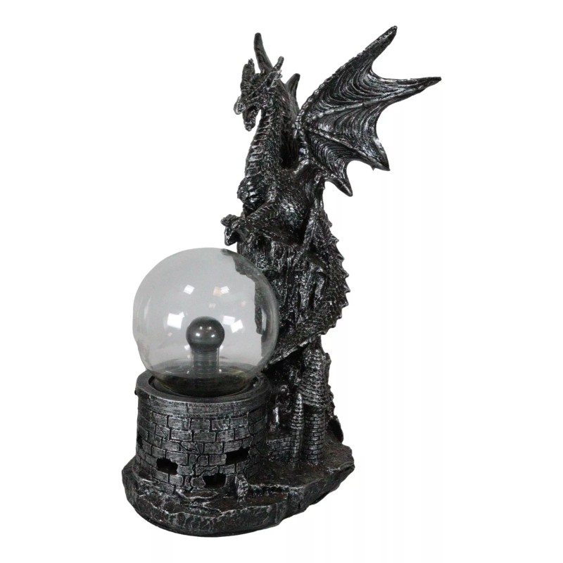 Wizards Dungeons and Dragons Saurian Dragon Electric Plasma Ball Lamp