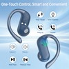 DUSONLAP Open Ear Sports Bluetooth Headphones with Microphone