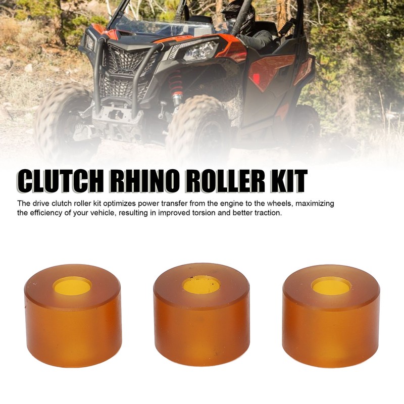 3 Set Driven Clutch Rhino Roller Kit Efficient Power Transfer