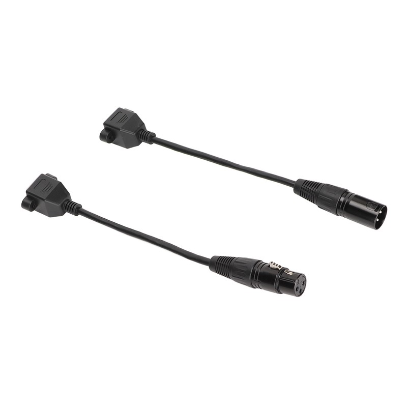 2pcs XLR3 to RJ45 Cable 3pin Plug and Play Female