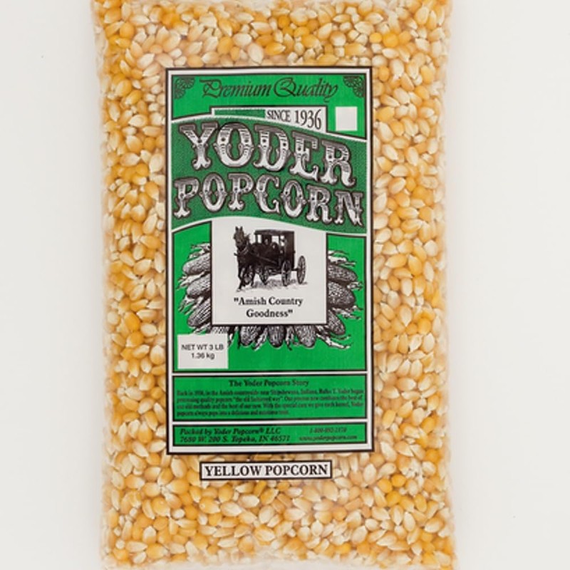Yellow Popcorn (Yoder's) - 6 lb Bag