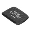 Engine Push to Start Button Cover Carbon Fiber Start Switch