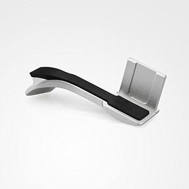 EWOOP Thumbs Up Grip Designed for Leica M10 better balance & grip convenience, Camera Silver Metal Hand Grip, Newest Version securely the camera