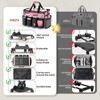 MUNNAR Cleaning Caddy with Wheels - Rolling Cleaning Caddy Bag