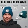 Funky Junque LED Light Beanie - Teal