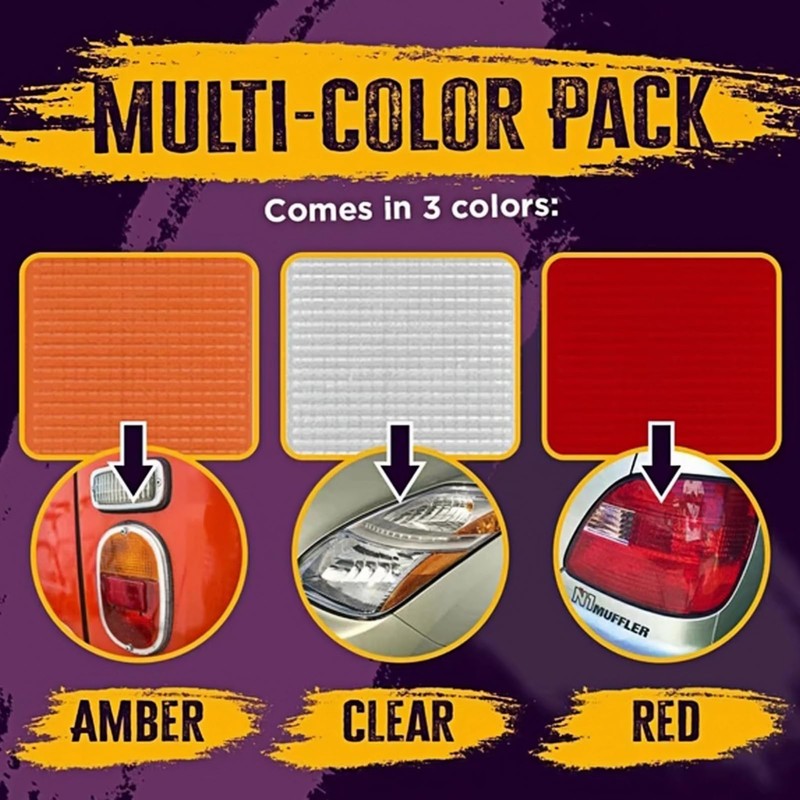 AUTO Lens Repair Kit Quick Fix Cr ked Broken Tail