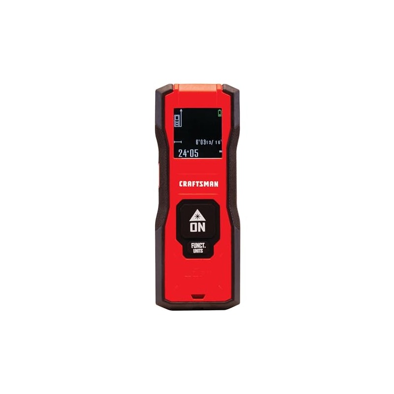 CRAFTSMAN Distance Meter/Laser Measure Tool, 65-Foot Range (CMHT77638)