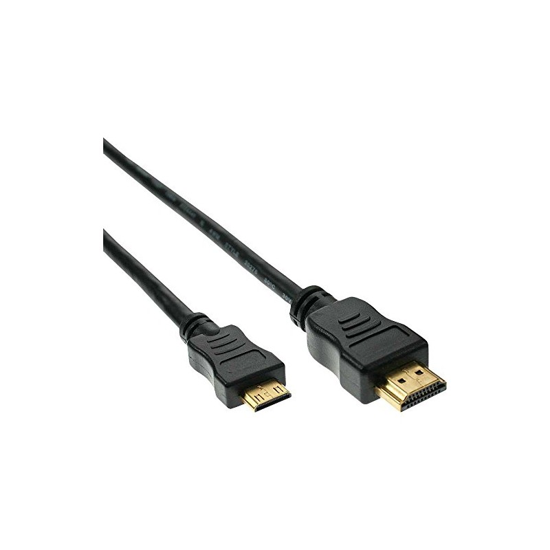 InLine 17453p 3 m HDMI MINI-HDMI Black
