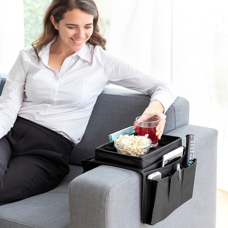 InnovaGoods INNOVAGOOODS Sofa Tray with Handle Organiser V0101223 Sofa Tray