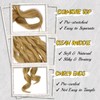 FESHFEN French Curls Braiding Hair Crochet Braids Extension 3 Packs