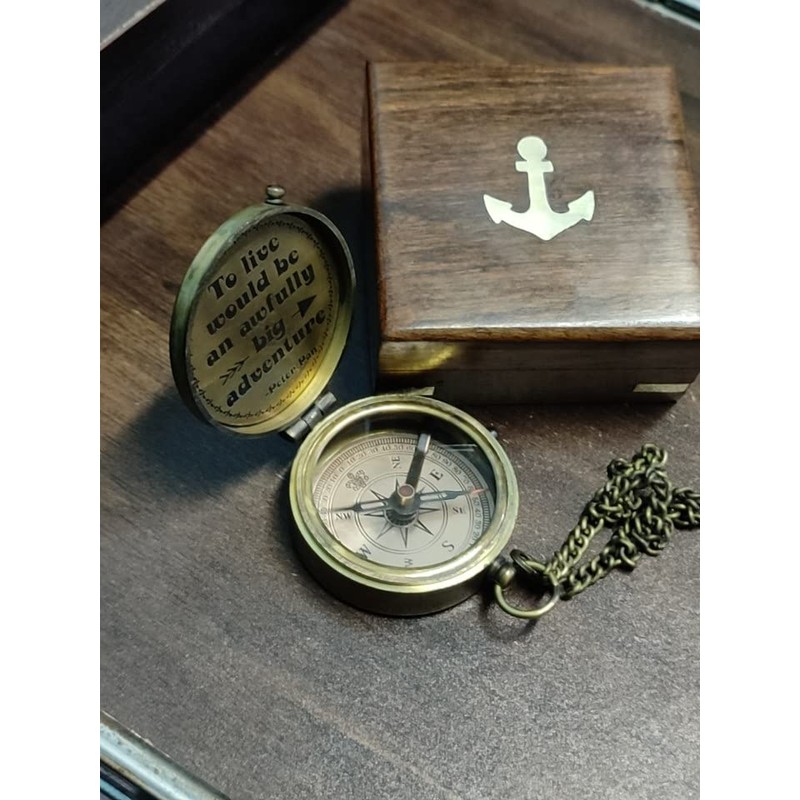 to Live Would Be an Awfully Big Adventure Antique Nautical
